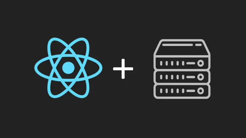 Server render React without a framework